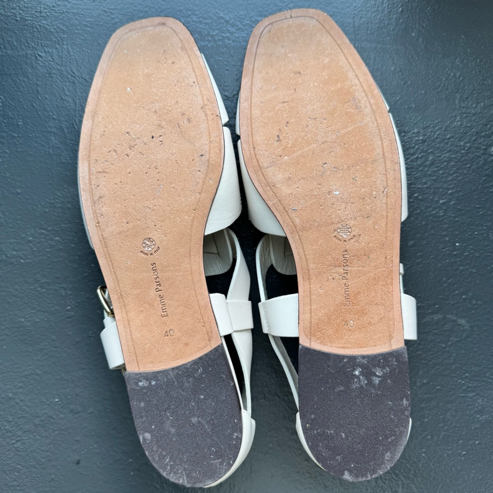 Emme Parsons Ernest Leather Fisherman Sandal Ivory Calfskin - Picture 4 of 8